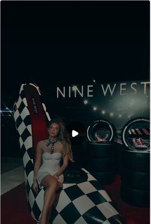 Saxon Sharbino × Nine West